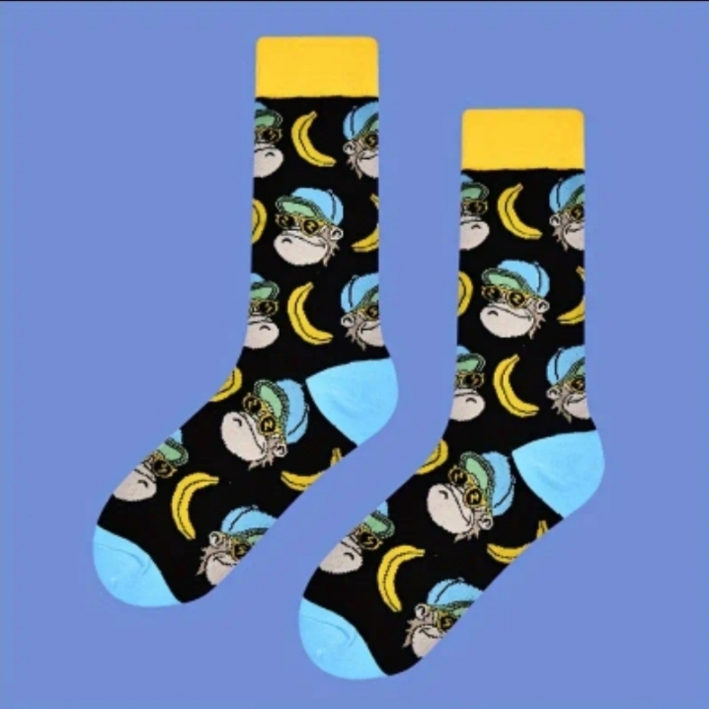 Monkey Banana Socks
